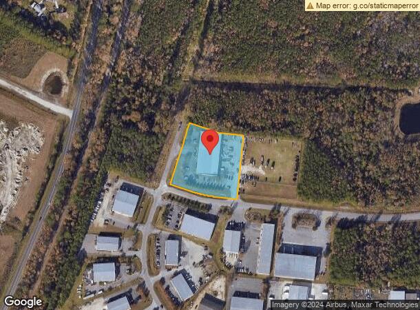  3107 Kitty Hawk Rd, Wilmington, NC Parcel Map