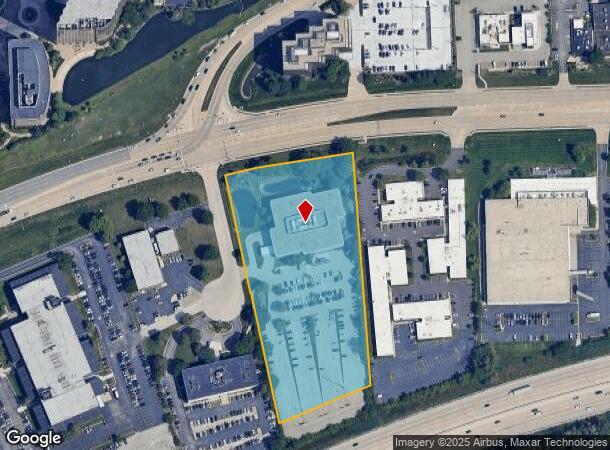  2221 Camden Ct, Oak Brook, IL Parcel Map