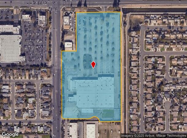  1670 Mitchell Rd, Ceres, CA Parcel Map