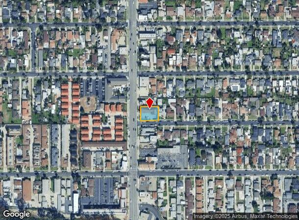17024 Clark Ave, Bellflower, CA Parcel Map