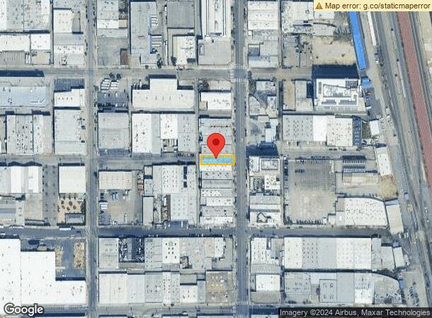  939 S Santa Fe Ave, Los Angeles, CA Parcel Map