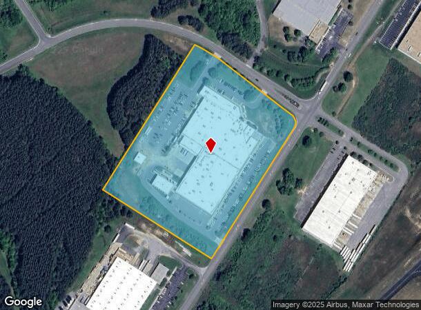  4115 Corporate Center Dr, Monroe, NC Parcel Map