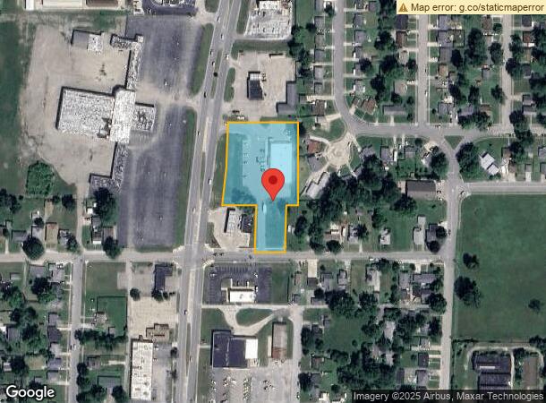  2530 Broadway St, Anderson, IN Parcel Map