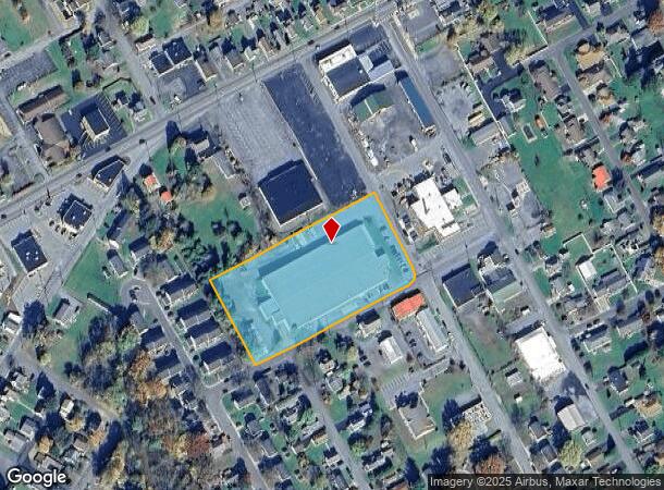 121 3Rd Ave, Lock Haven, PA Parcel Map