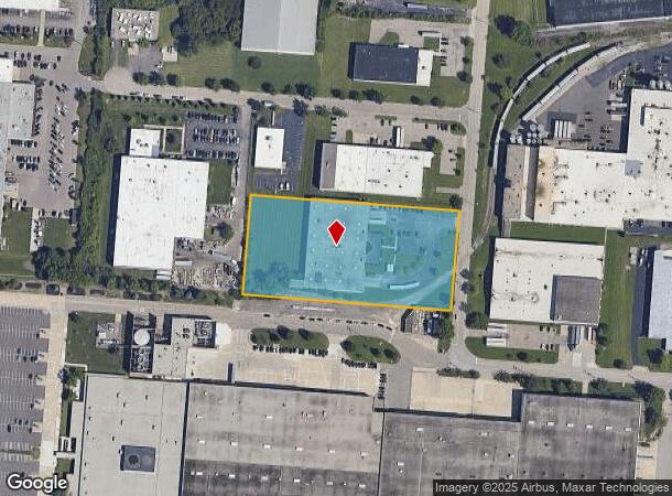  12021 Centron Pl, Cincinnati, OH Parcel Map