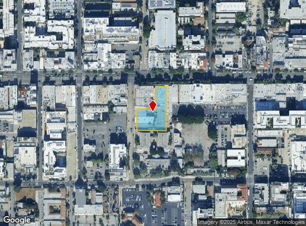  6630 Hollywood Blvd, Los Angeles, CA Parcel Map