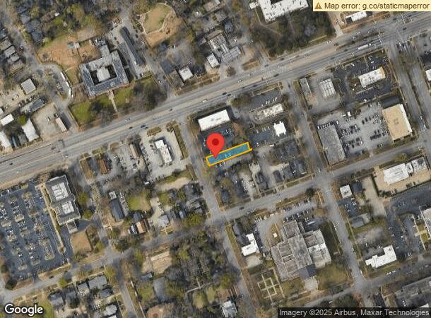  2016 Lincoln St, Columbia, SC Parcel Map