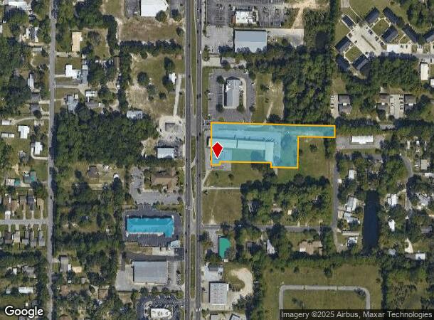 518 N Tyndall Pky, Panama City, FL Parcel Map