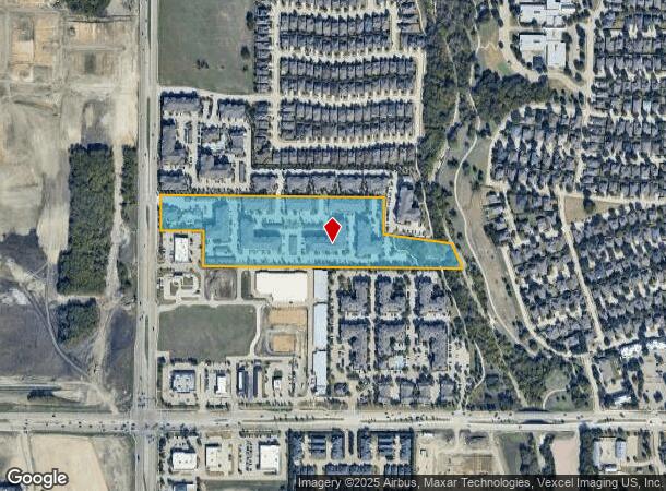 4651 S Custer Rd, Mckinney, TX Parcel Map