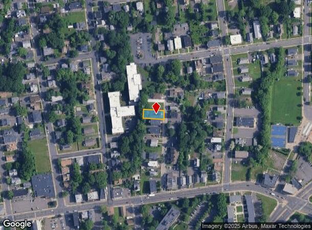  46 Erwin Pl, New Britain, CT Parcel Map