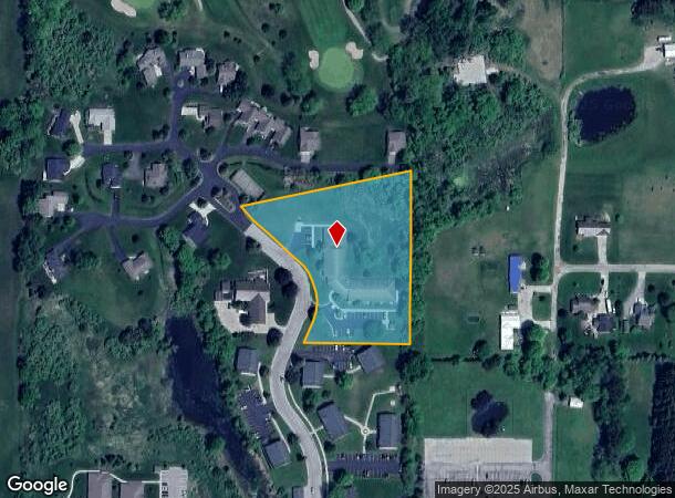 216 Meadow Hills Ln, Fremont, MI Parcel Map