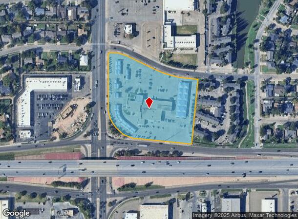  7007 University Ave, Lubbock, TX Parcel Map