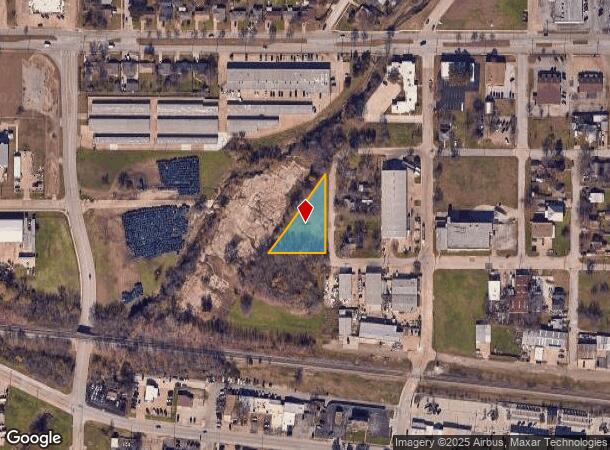303 N Locust St, Mesquite, TX Parcel Map