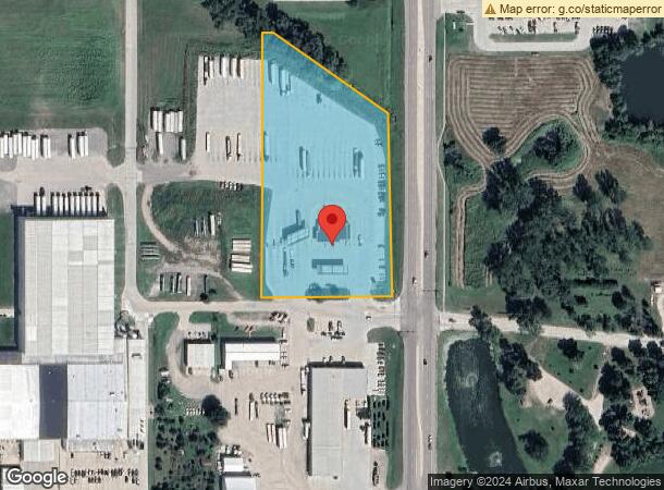  1303 Tahazouka Rd, Norfolk, NE Parcel Map