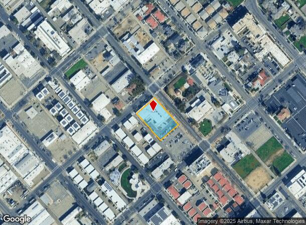  1649 Van Ness Ave, Fresno, CA Parcel Map