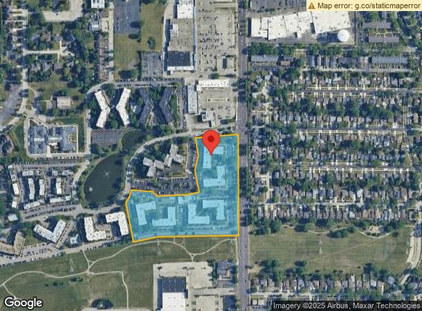  1300 S Elmhurst Rd, Mount Prospect, IL Parcel Map