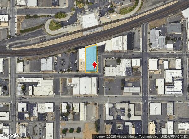  210 W Pacific Ave, Spokane, WA Parcel Map