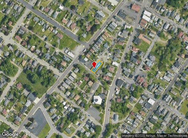  1016 Tripp St, Scranton, PA Parcel Map