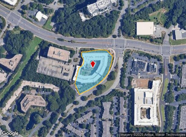  2020 Powers Ferry Rd Se, Atlanta, GA Parcel Map