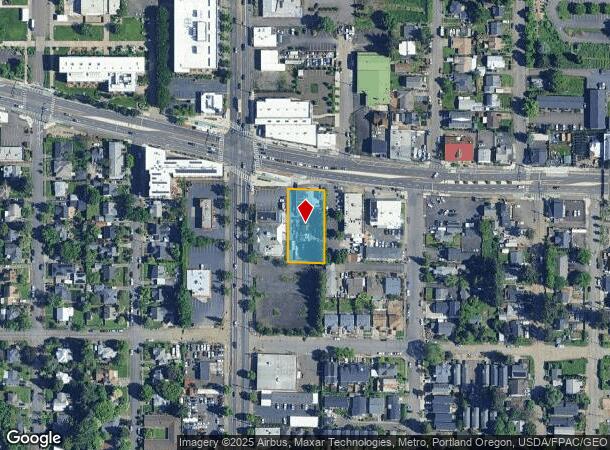 8228 Se Division St, Portland, OR Parcel Map