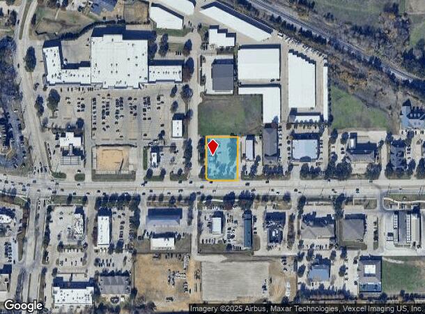 2170 Justin Rd, Lewisville, TX Parcel Map