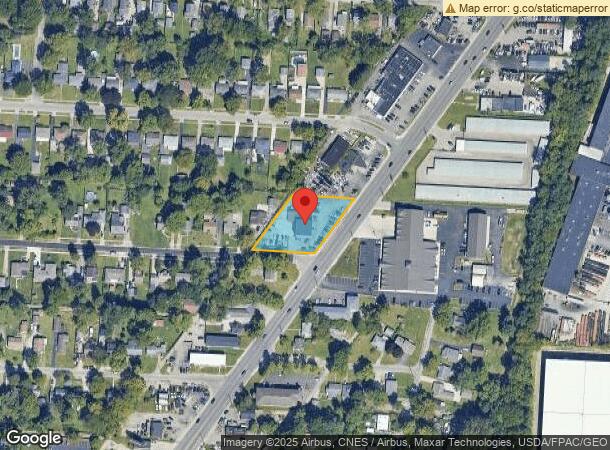  3837 Cleveland Ave, Columbus, OH Parcel Map