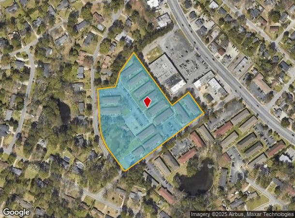  3611 Ranch Rd, Columbia, SC Parcel Map