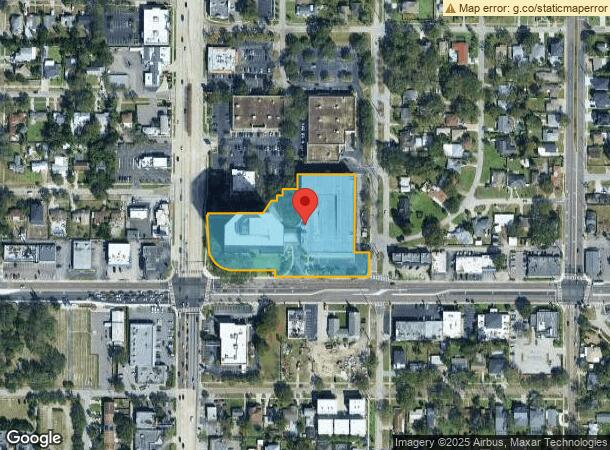  1 N Dale Mabry Hwy, Tampa, FL Parcel Map