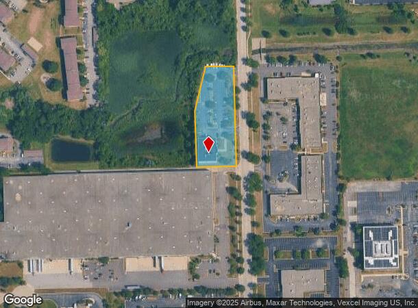  425 Quadrangle Dr, Bolingbrook, IL Parcel Map