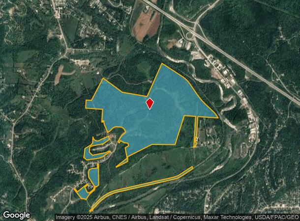 University Estates Rd, Athens, OH Parcel Map