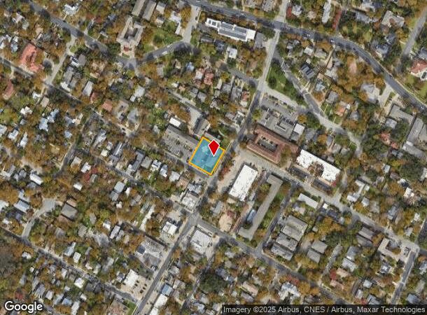 1300 W Lynn St, Austin, TX Parcel Map