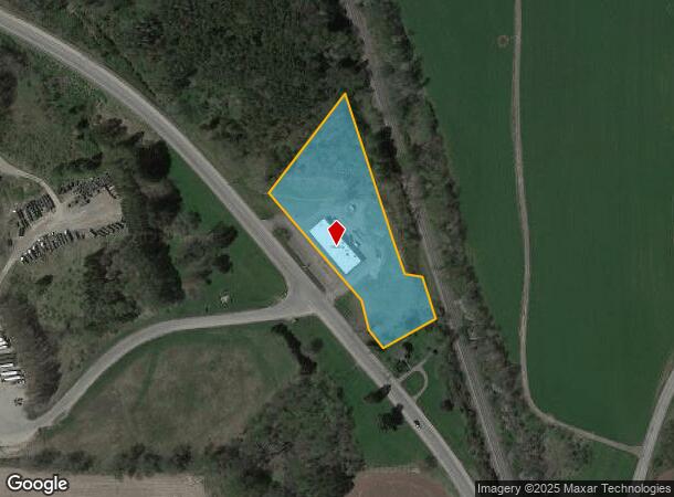 10945 Olean Rd, Chaffee, NY Parcel Map