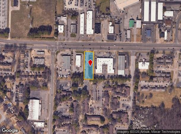  5681 Mount Moriah Rd, Memphis, TN Parcel Map