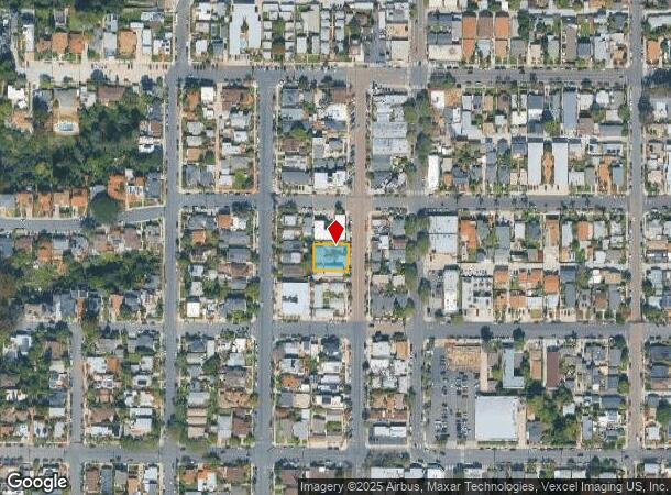 2126 30Th St, San Diego, CA Parcel Map