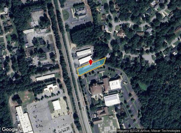  7588 Woodrow St, Irmo, SC Parcel Map