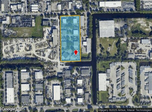 1840 Nw 21St St, Pompano Beach, FL Parcel Map