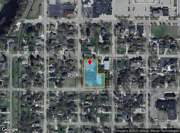  315 W Washington St, Belding, MI Parcel Map