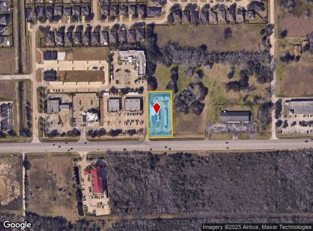  8905 Broadway St, Pearland, TX Parcel Map