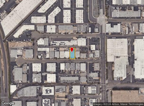  1145 E Elm Ave, Fullerton, CA Parcel Map