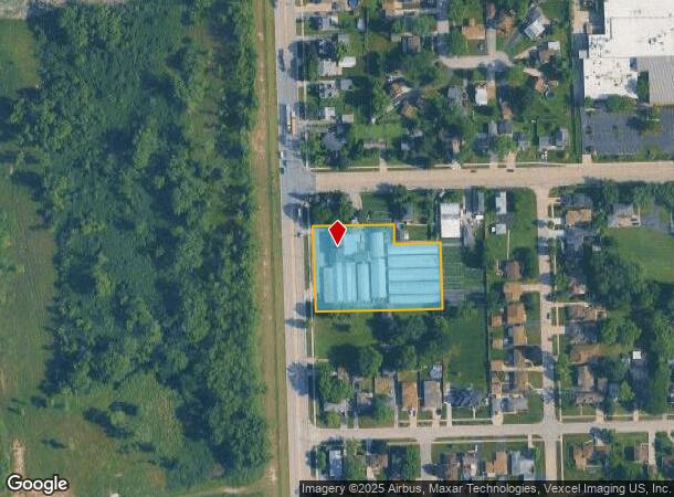 7117 S Roberts Rd, Bridgeview, IL Parcel Map
