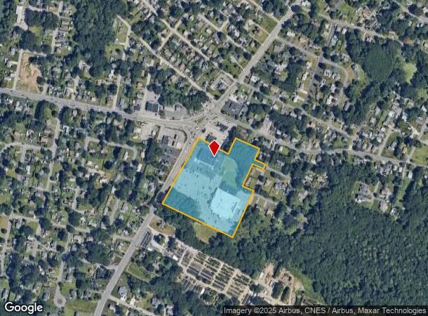 1479 Newman Ave, Seekonk, MA Parcel Map