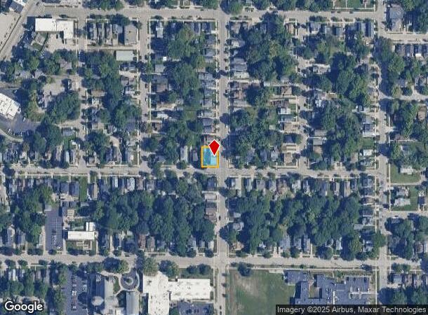  251 Page St Ne, Grand Rapids, MI Parcel Map