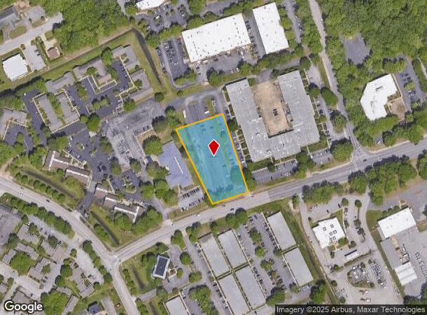  809 Diligence Dr, Newport News, VA Parcel Map
