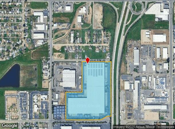  2020 E Vine Ave, Fresno, CA Parcel Map