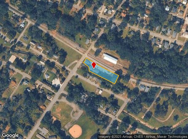  914 Railroad St, Anderson, SC Parcel Map