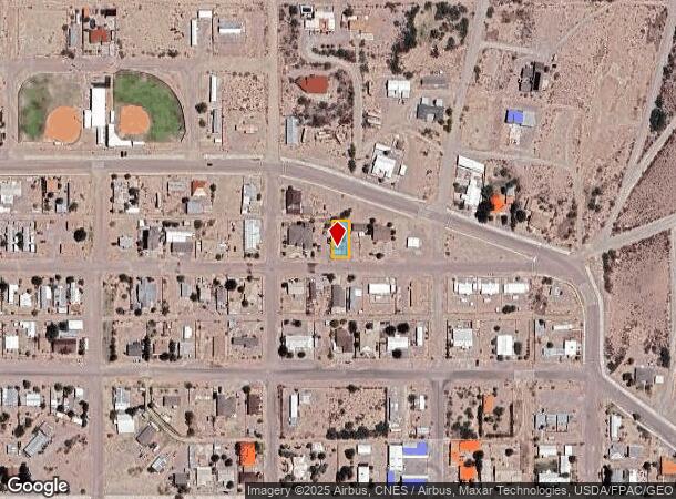 605 E Alpine St, Presidio, TX Parcel Map