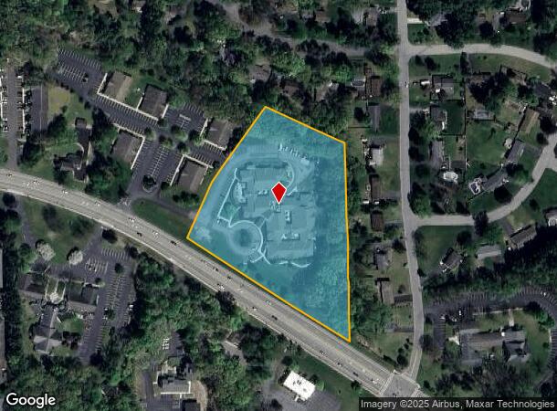  1 Emma Ln, Clifton Park, NY Parcel Map