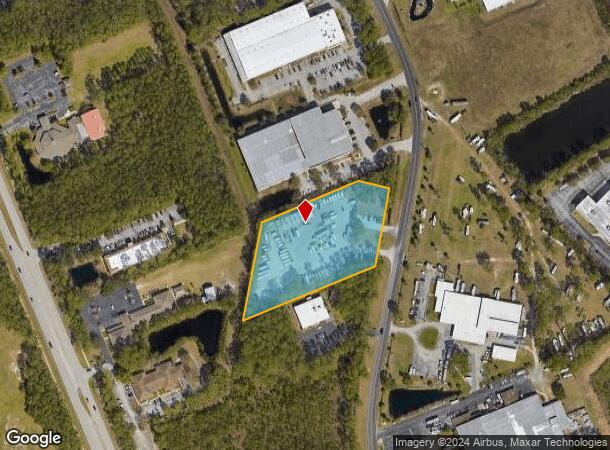  230 Fentress Blvd, Daytona Beach, FL Parcel Map