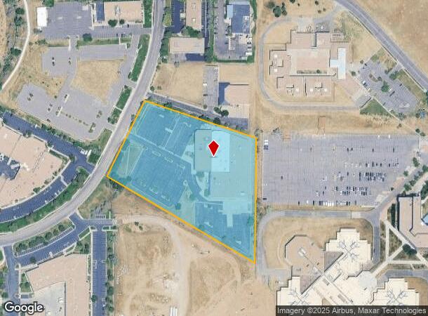  7400 S Tucson Way, Englewood, CO Parcel Map