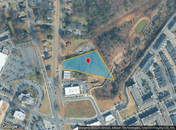 20108 Zion Ave, Cornelius, NC Parcel Map